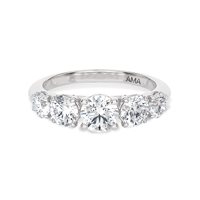 Ringe Ama Dame in Weißgold Diamante Lab Grown AMA-AN-1035-16-1-13-1.50